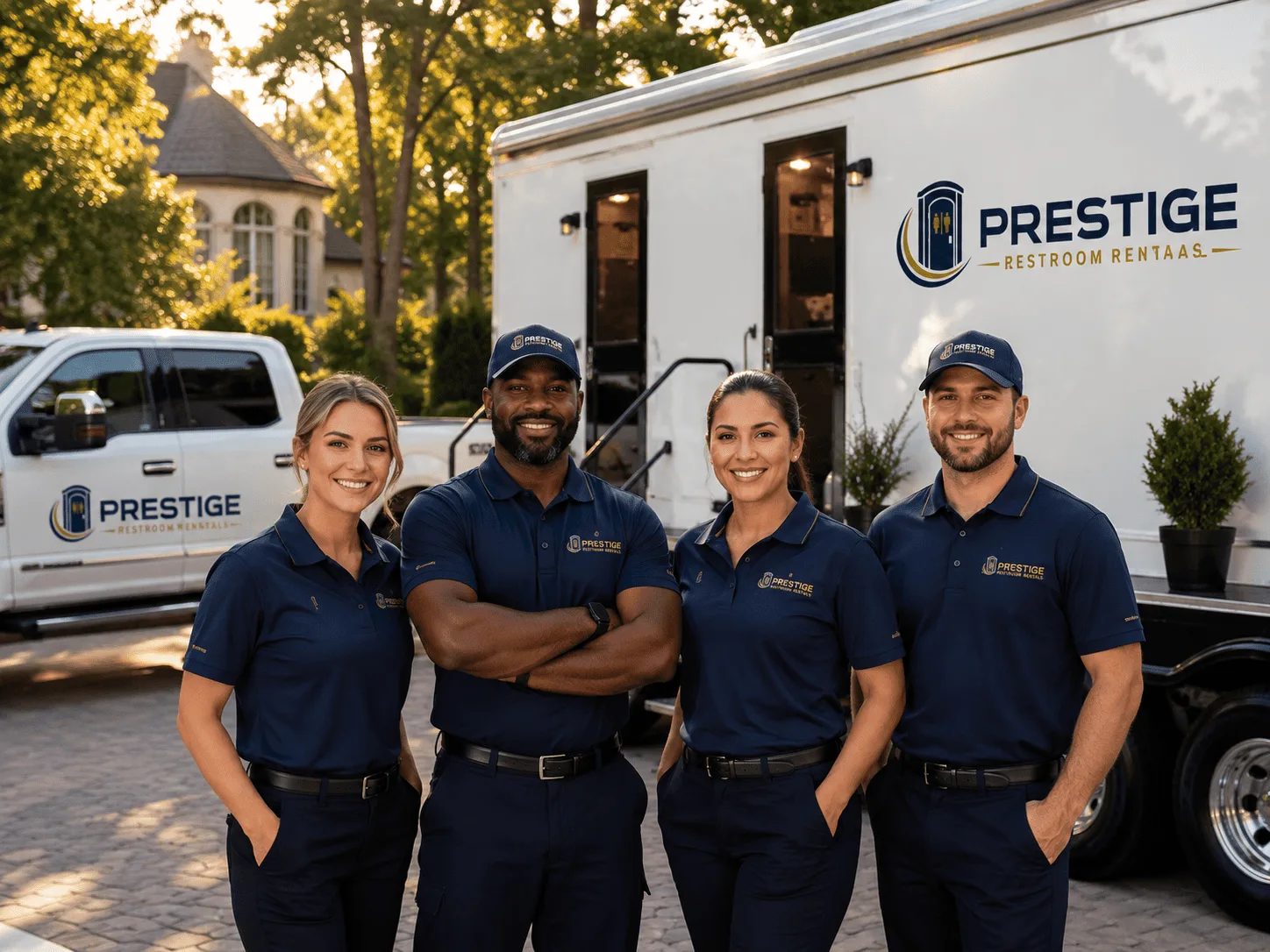 Trusted Luxury Portable Restrooms company in Staley, NC